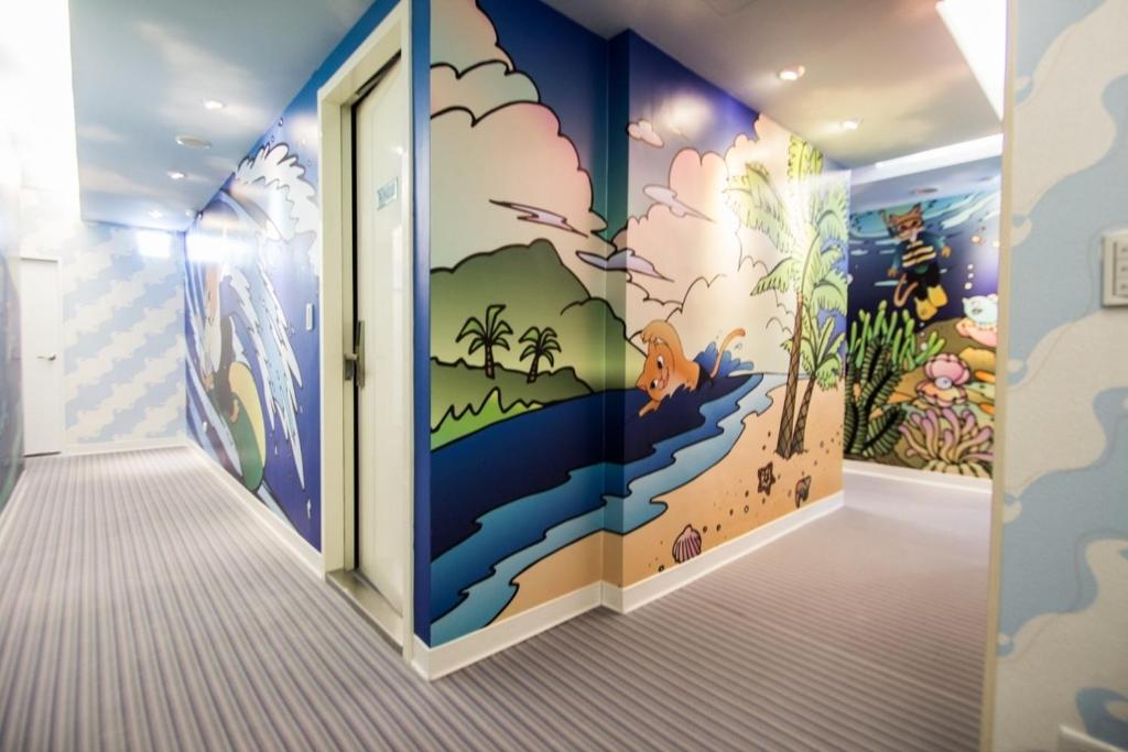 Postel nebo postele na pokoji v ubytování Morwing Hotel - Ocean