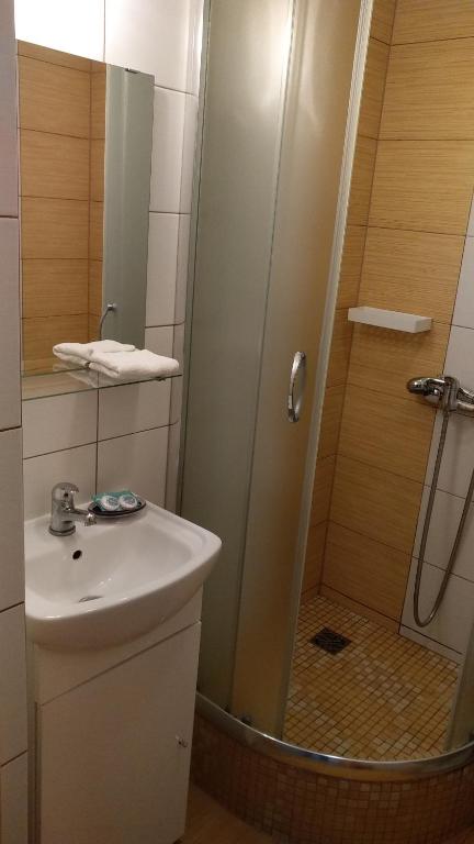 Koupelna v ubytování SILVER ROWY