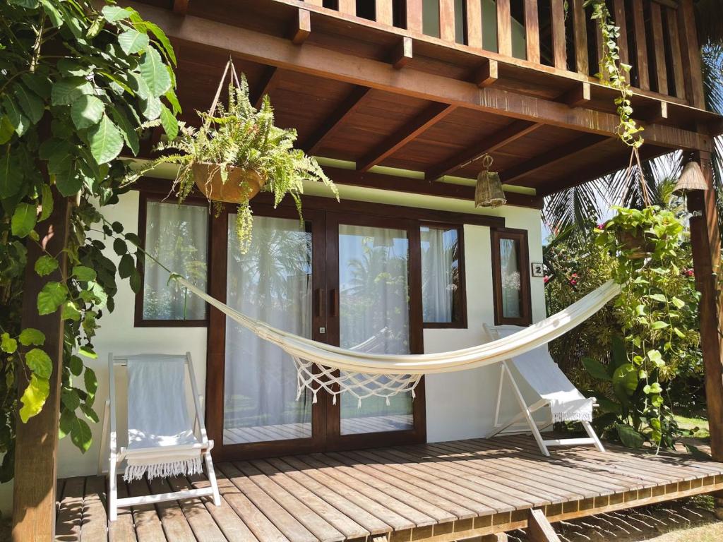 Zahrada ubytování Pousada Pais Tropical
