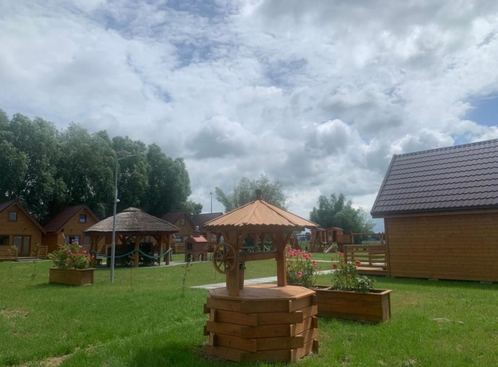 Zahrada ubytování Domki Nad Morzem Sobiescy