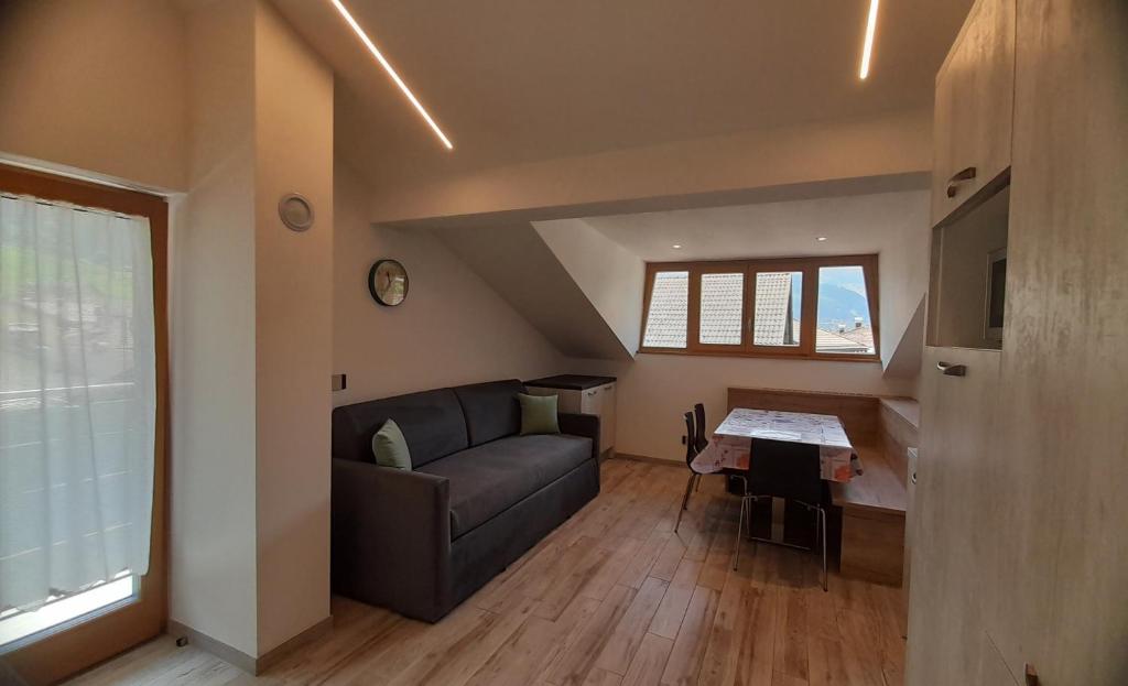 Posezení v ubytování casa vacanze arcobaleno