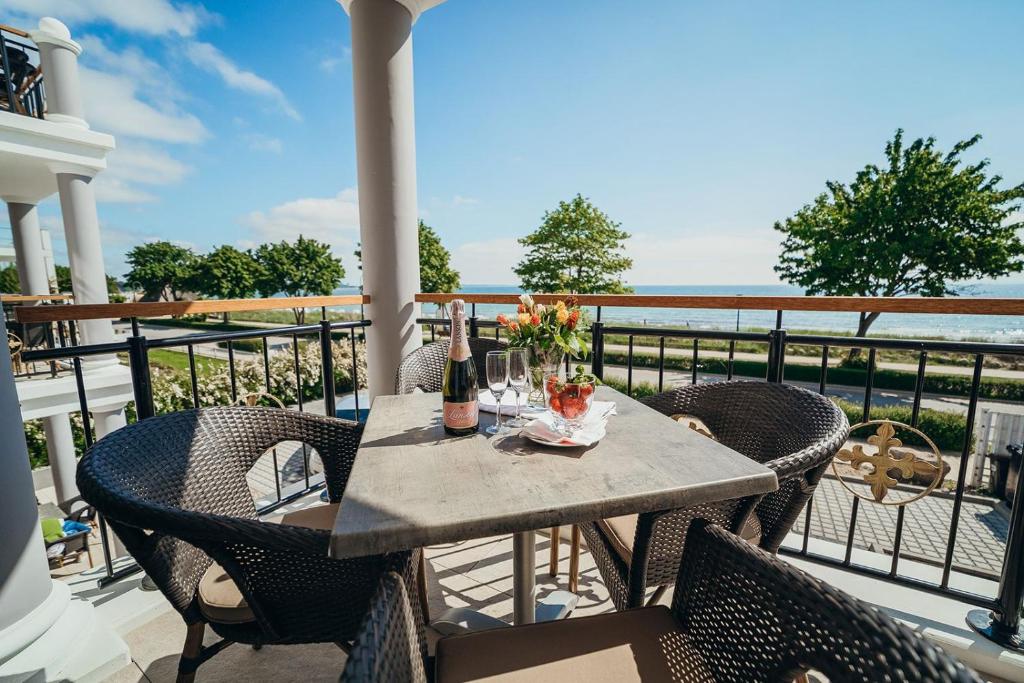 Balkón nebo terasa v ubytování Villa Ocean View