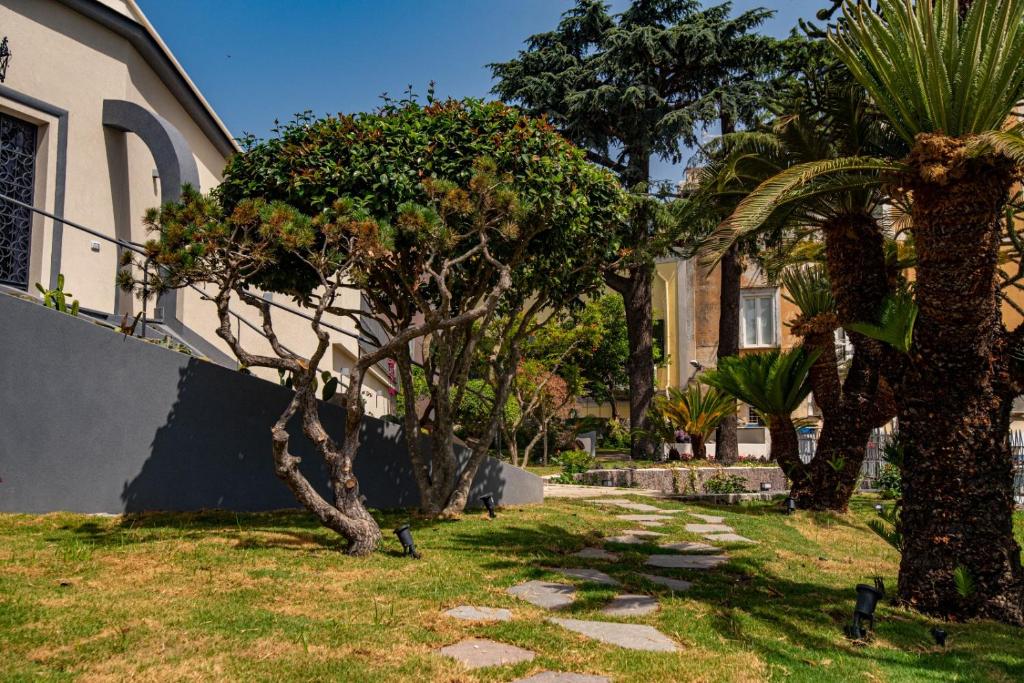 Zahrada ubytování Villa Barone