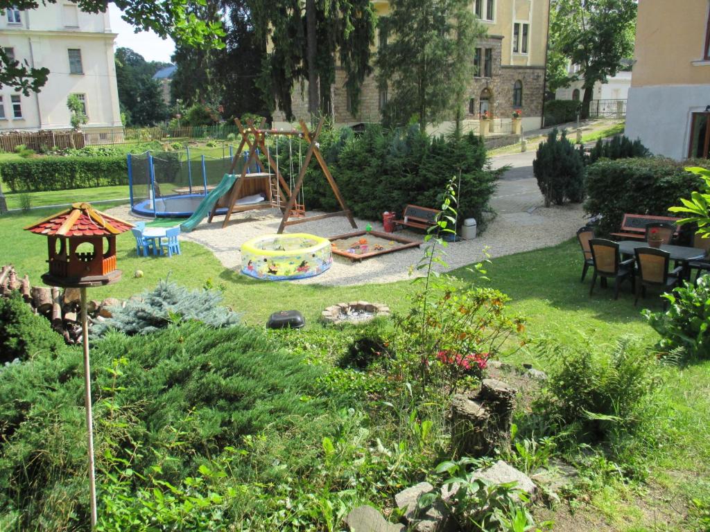 Herní místnost nebo prostor pro děti v ubytování Wellness Penzion U Muzea