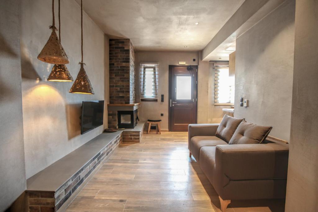 Meteora Heaven and Earth Kastraki premium suites - Adults Friendly - Resim 11