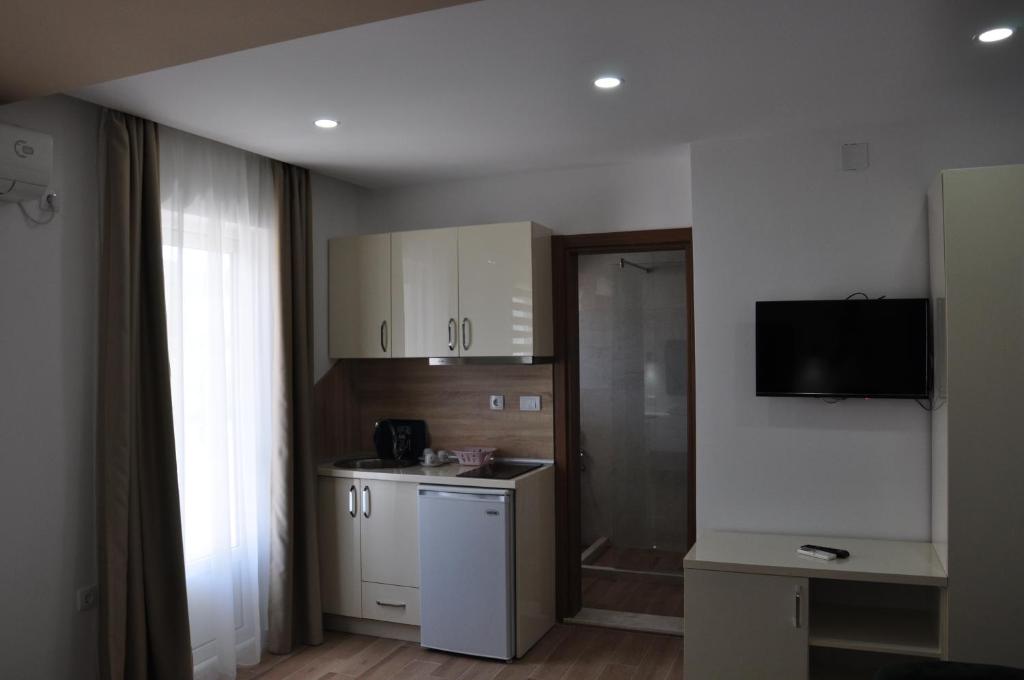 Kuchyň nebo kuchyňský kout v ubytování Heaven Home