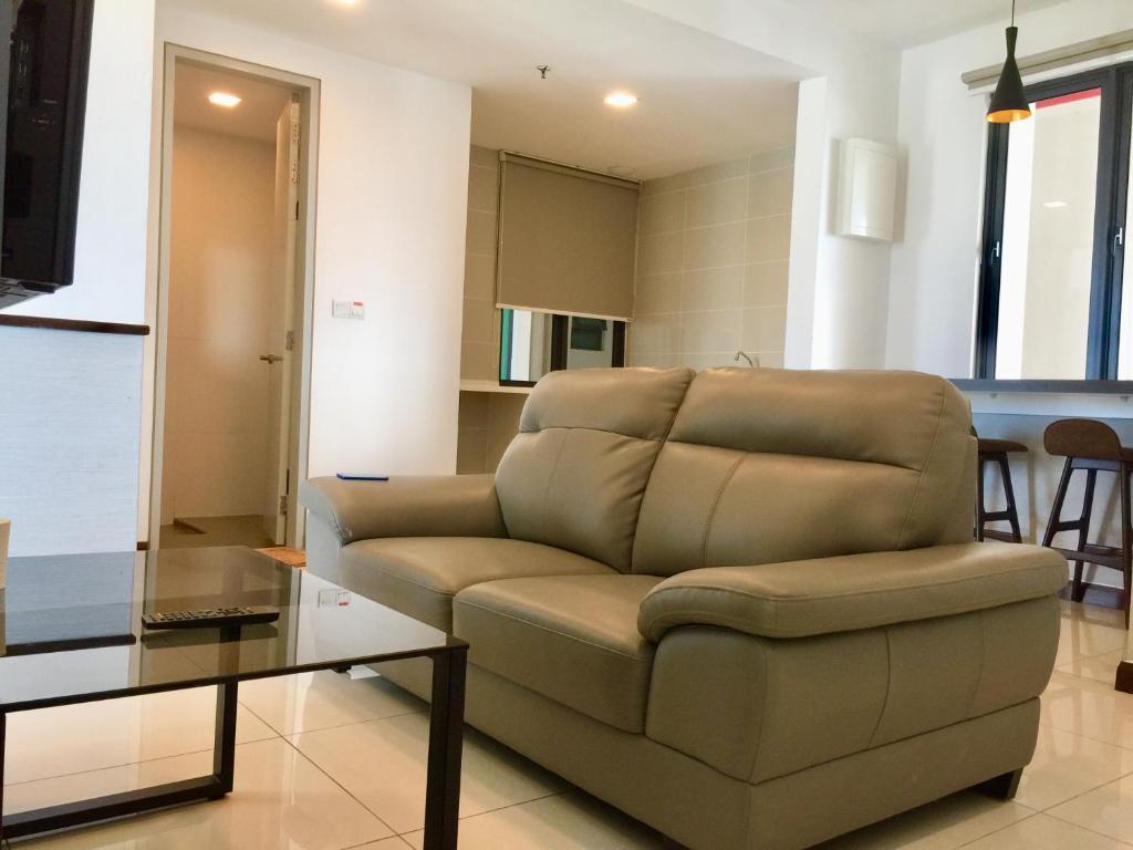 Posezení v ubytování D Wharf Port Dickson Private Condo Waterfront