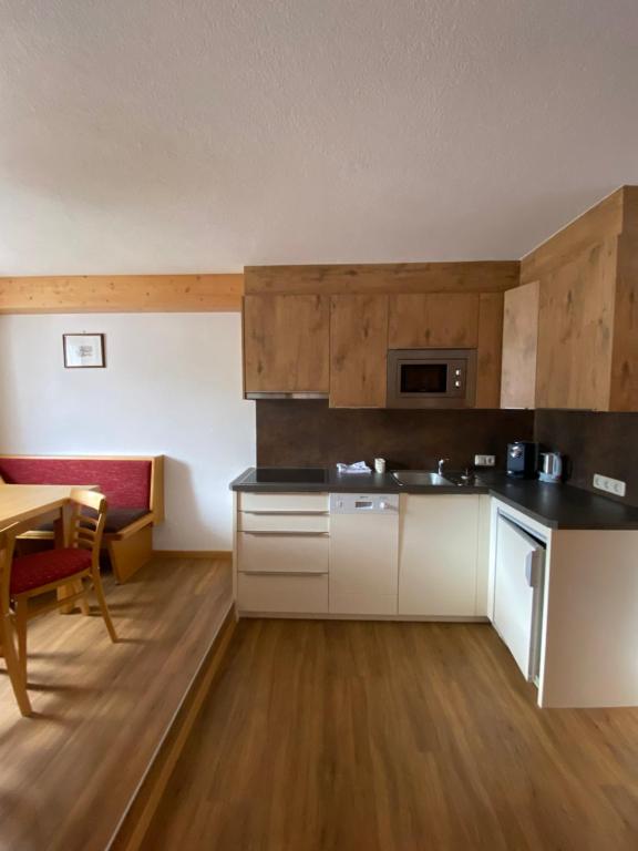 Kuchyňa alebo kuchynka v ubytovaní Haus Pregenzer