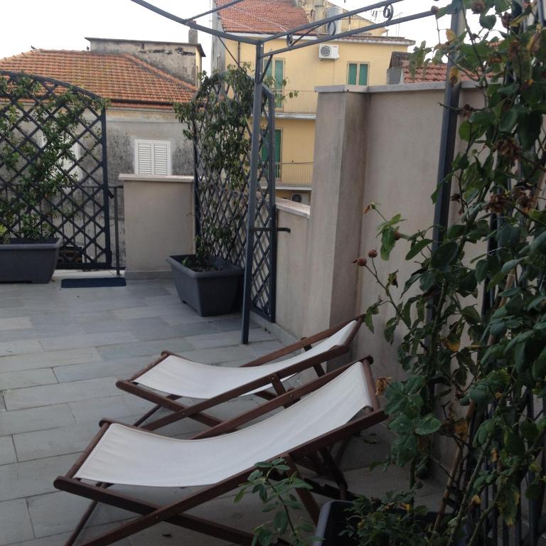 Balkón alebo terasa v ubytovaní B&B La Terrazza Sul Borgo