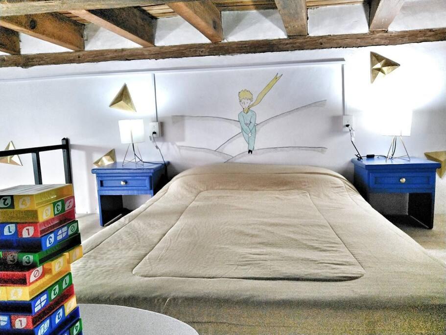 Posteľ alebo postele v izbe v ubytovaní Original y Cómodo Loft en el Centro de Tulancingo