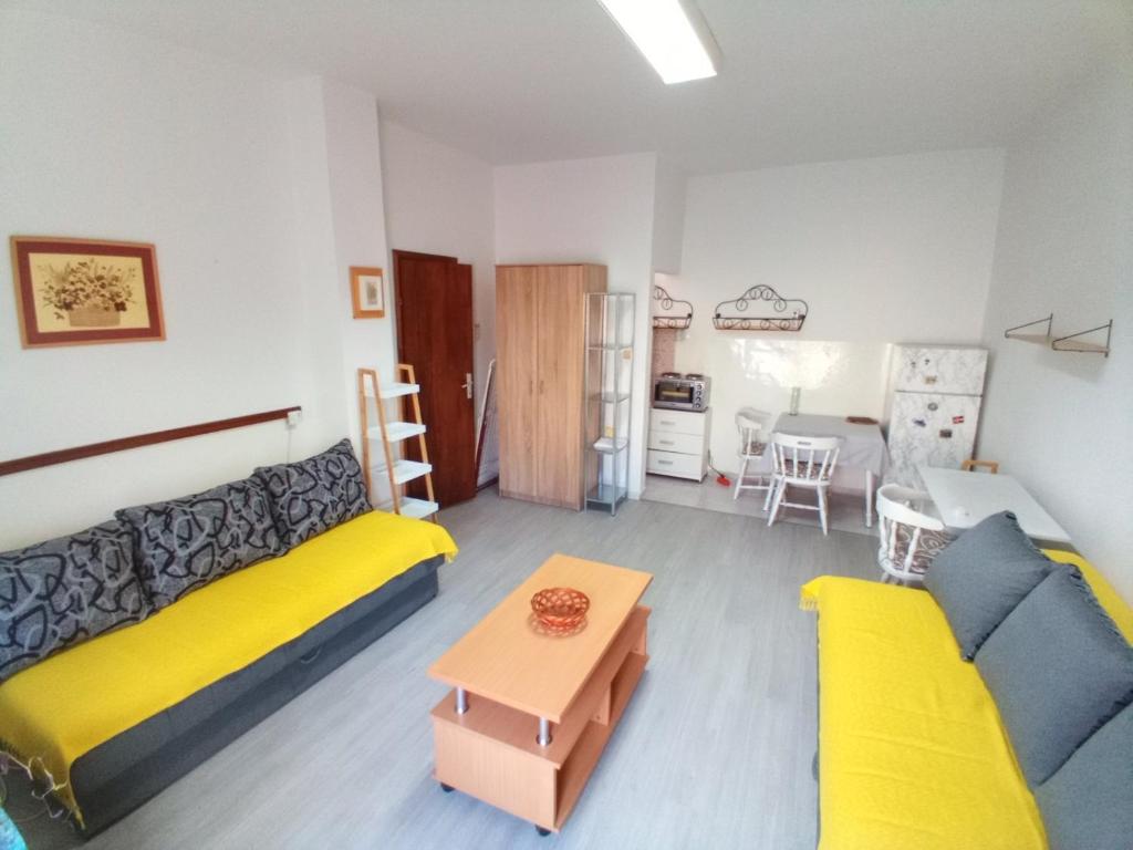 Kuchyň nebo kuchyňský kout v ubytování Zica's apartment