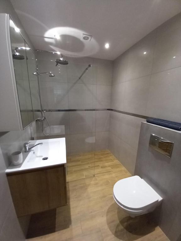 Kúpeľňa v ubytovaní Apartament przy Obozie