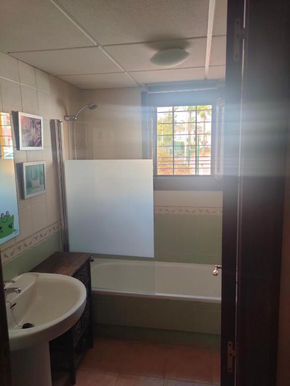 Kúpeľňa v ubytovaní Encartador Apartamento para Descanso Vacacional