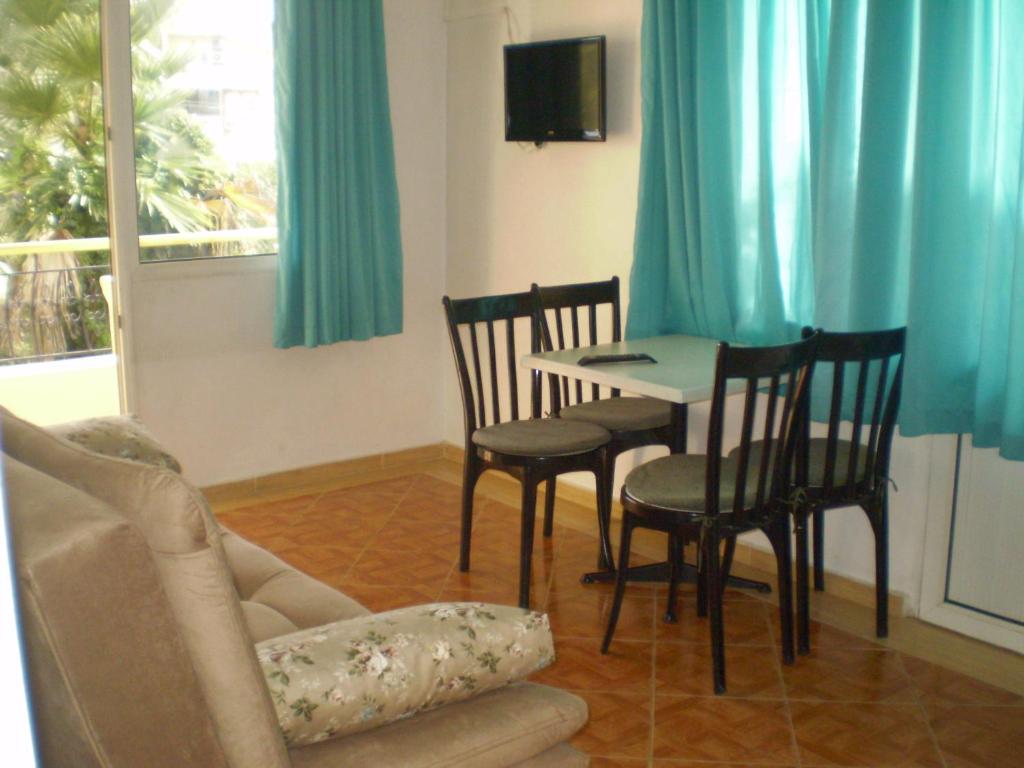 Posezení v ubytování Blue Yacht Marina Apart Hotel