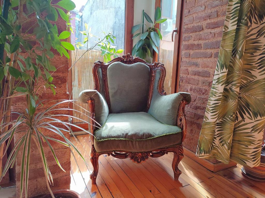 Posezení v ubytování Kunterbunt Istanbul