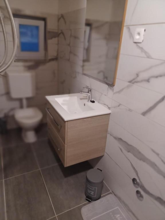 Kúpeľňa v ubytovaní Vila David