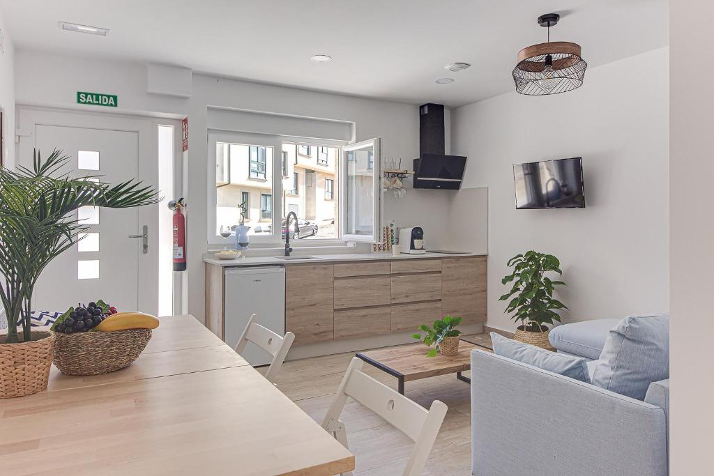 Apartamentos Playa de Finisterre - Appartamento Con 2 Camere Da Letto