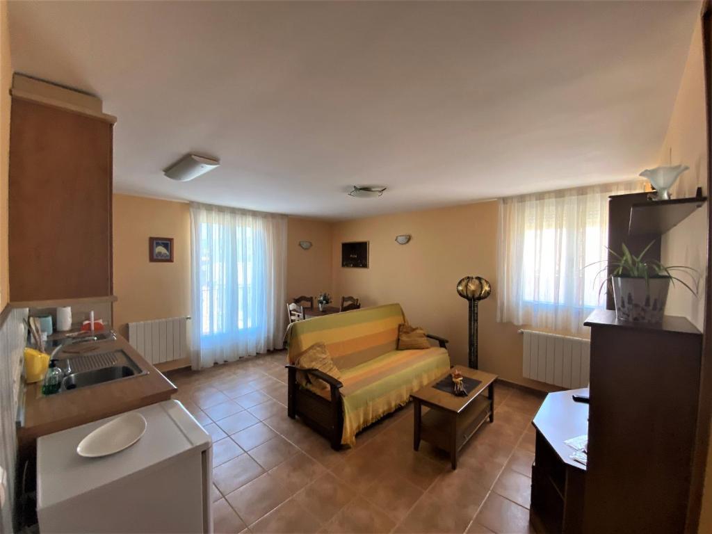 A bed or beds in a room at APARTAMENTOS MATEO