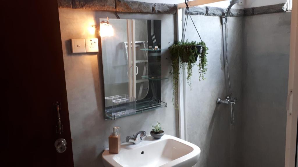 Koupelna v ubytování Jal,Min Homestay