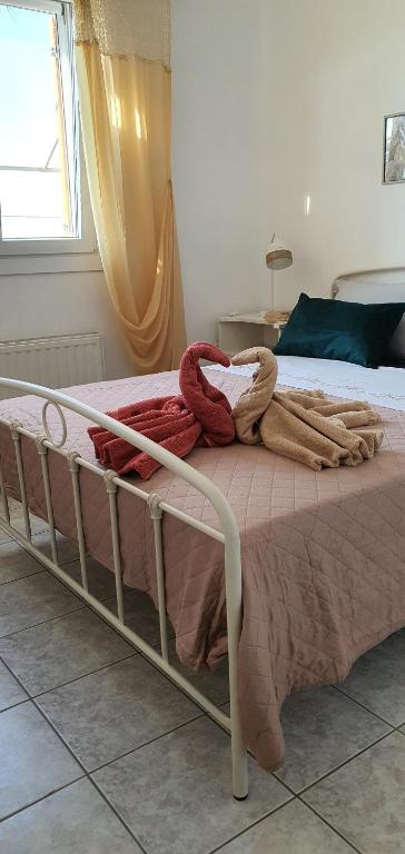 Posteľ alebo postele v izbe v ubytovaní Villa CHRISTINA