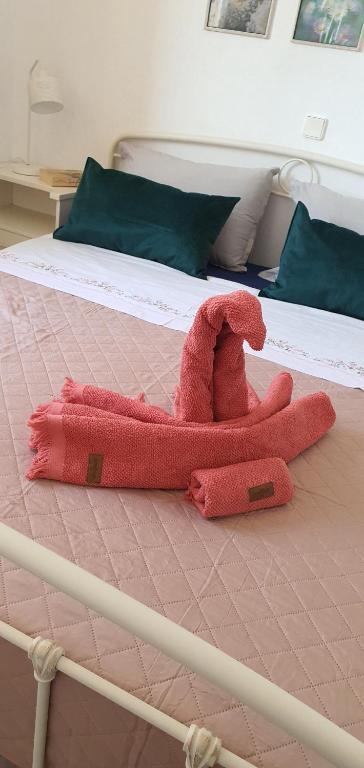 Posteľ alebo postele v izbe v ubytovaní Villa CHRISTINA