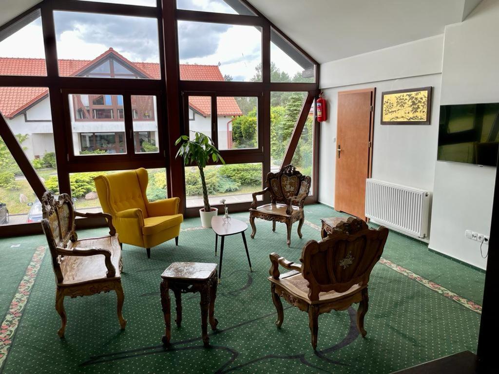 Posezení v ubytování Apartamenty Residence Borkowo