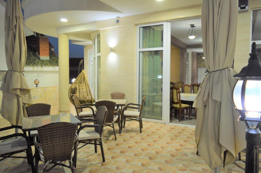 Posezení v ubytování MS Hotel