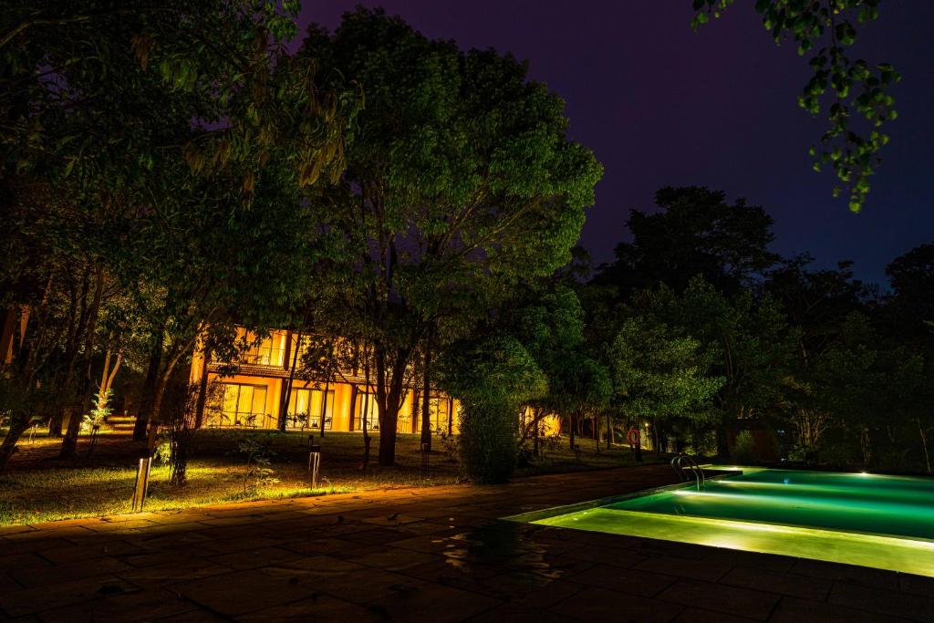 Bazén v ubytování Klov Resort & Spa nebo v jeho okolí