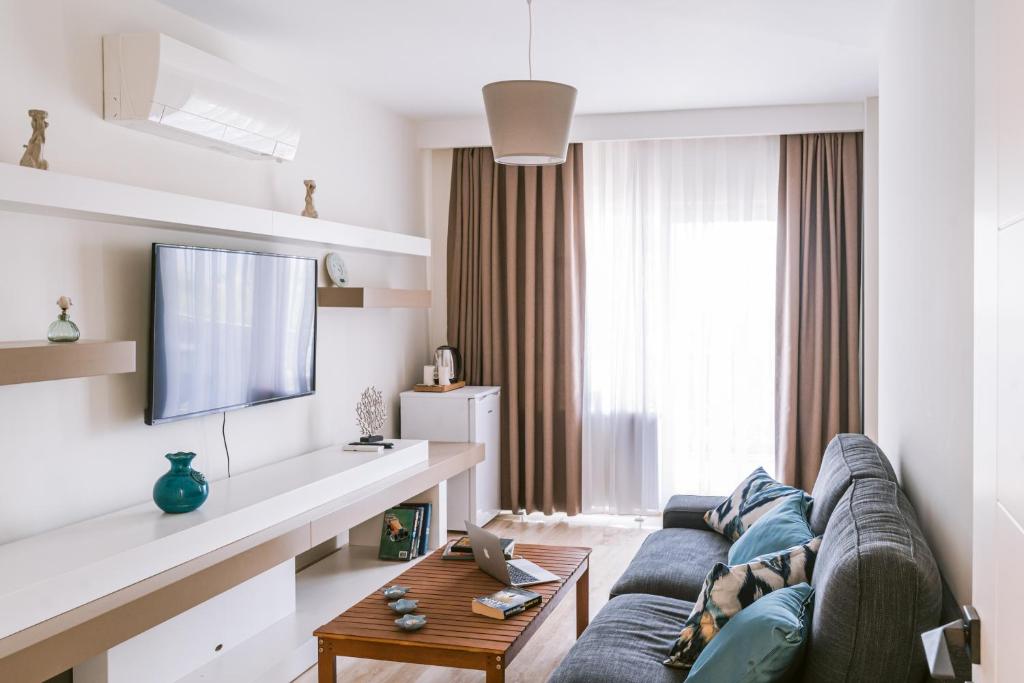 Posezení v ubytování Villa Lalaland ЕСО Retreat