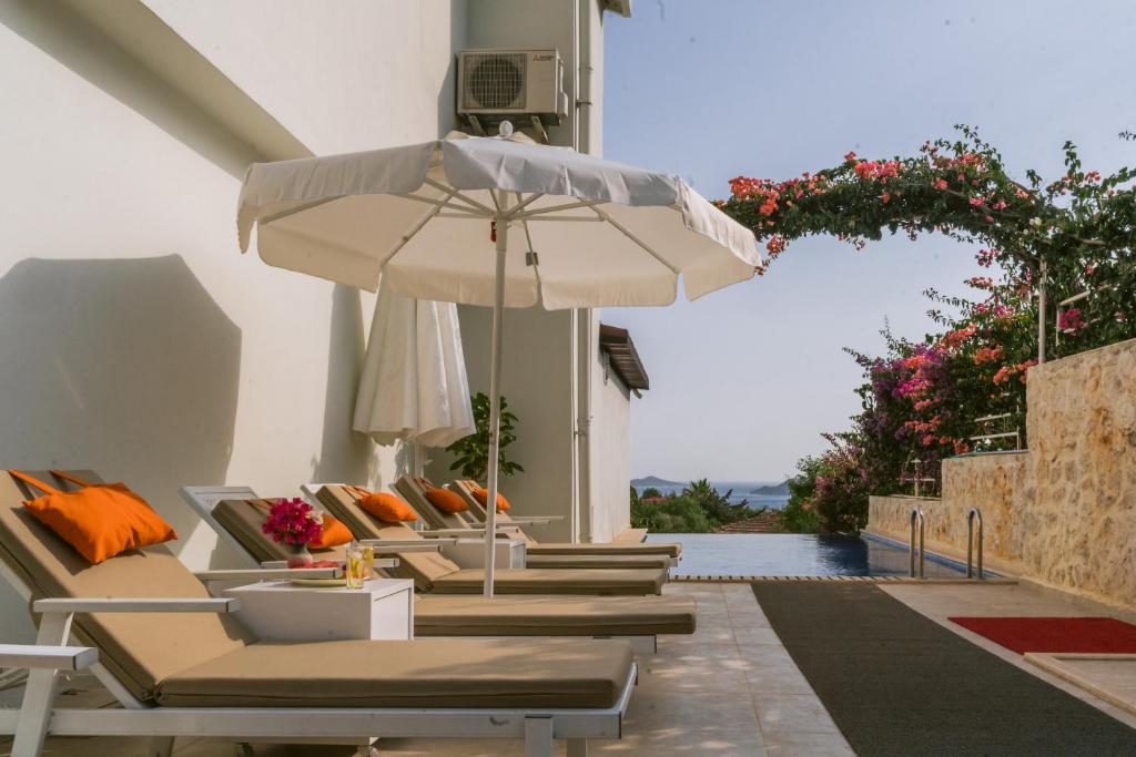 Balkón nebo terasa v ubytování Villa Lalaland ЕСО Retreat