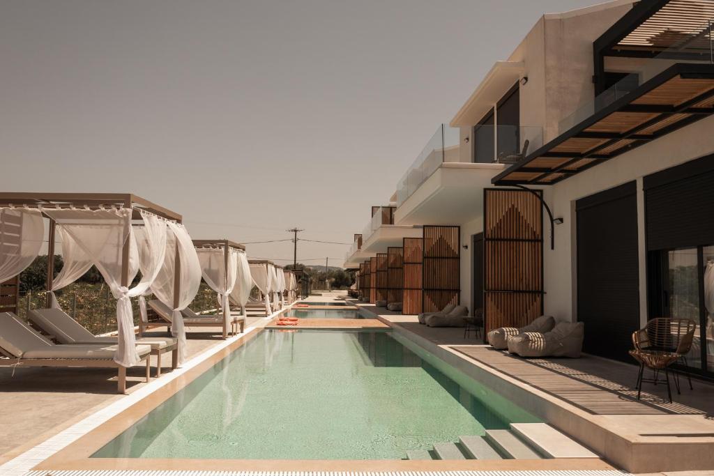 Salt Boutique Hotel - 带有海景和共享游泳池的高级双人间