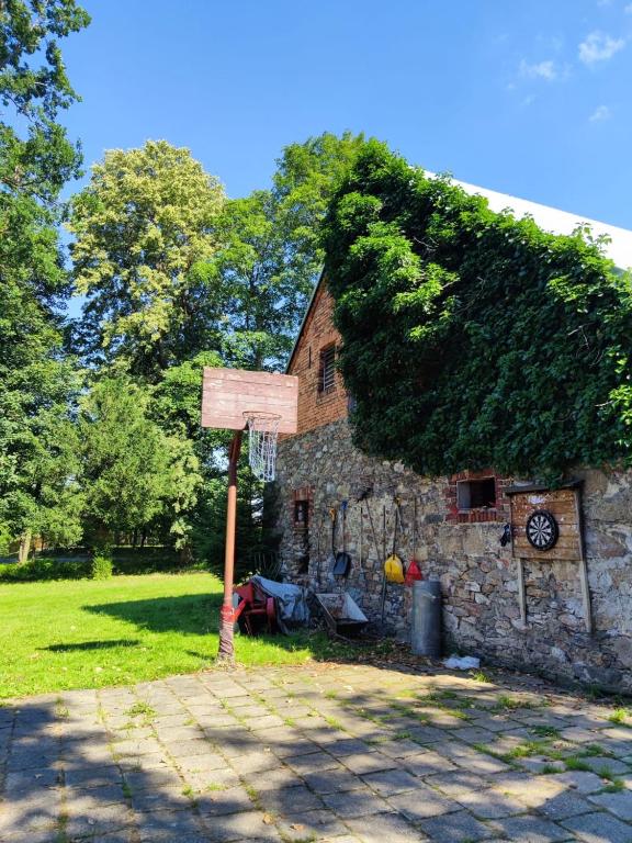 Zahrada ubytování Agroturystyka u Strażaka