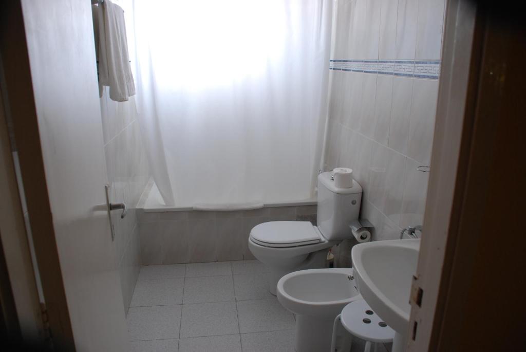 Kúpeľňa v ubytovaní Hotel Olympia