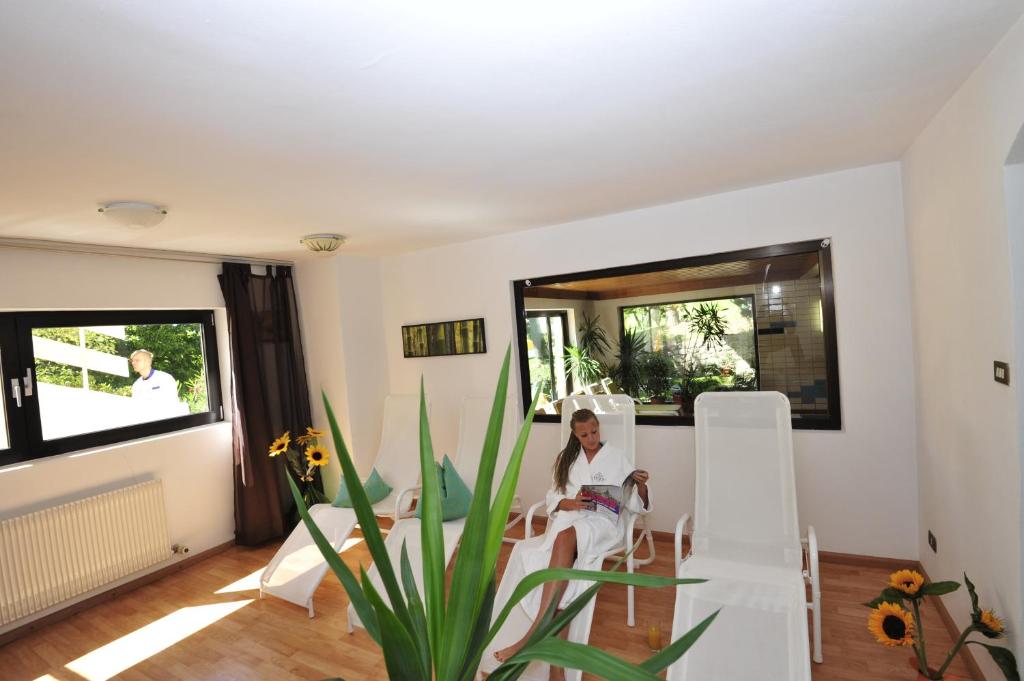 Posezení v ubytování Hotel Weger