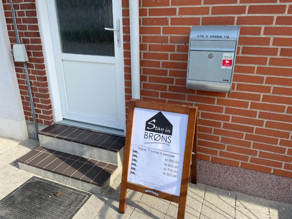 Certifikát, hodnocení, plakát nebo jiný dokument vystavený v ubytování Stay in Brøns
