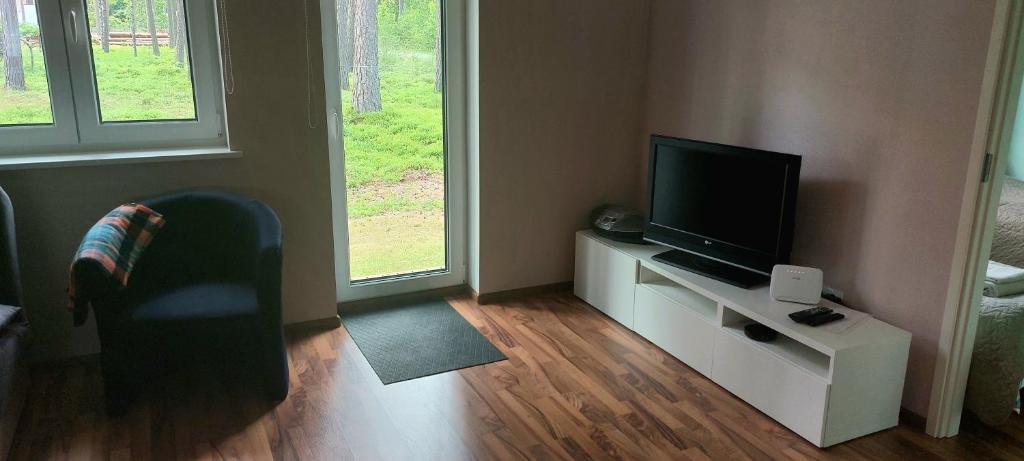 TV a/nebo společenská místnost v ubytování Norges puhkemaja
