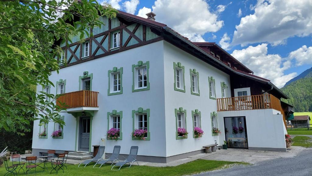 Budova, kde se apartmán nachází