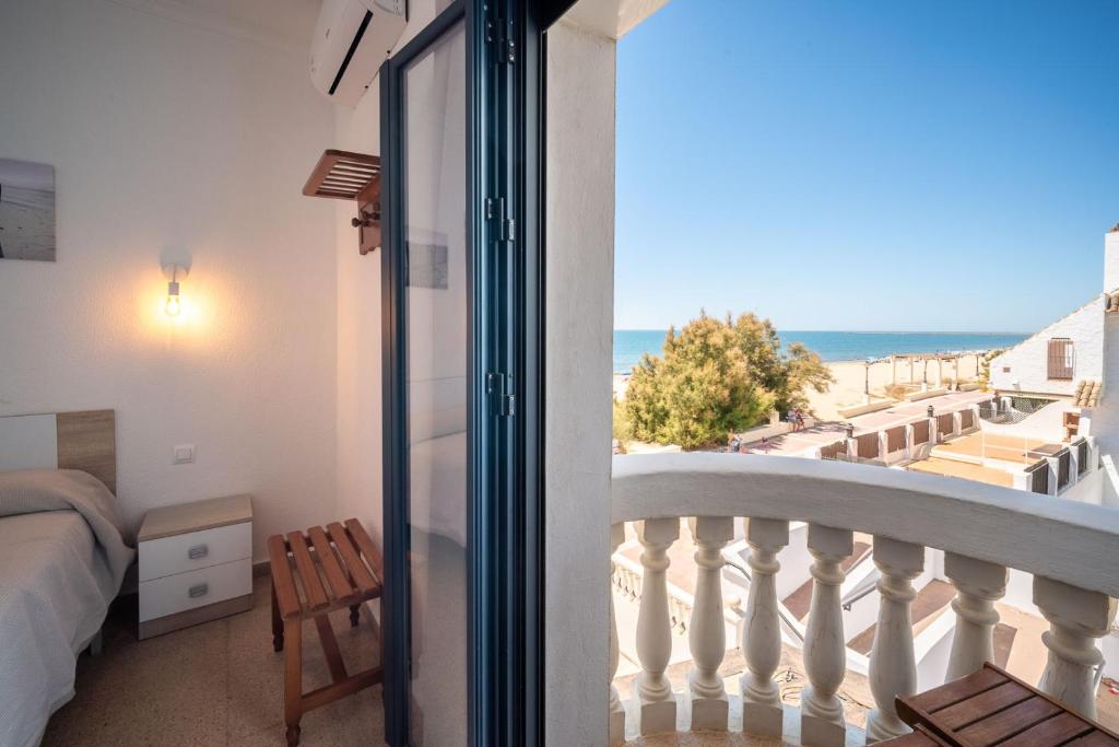 Nespecifikovaný výhled na moře nebo výhled na moře při pohledu z hotelu