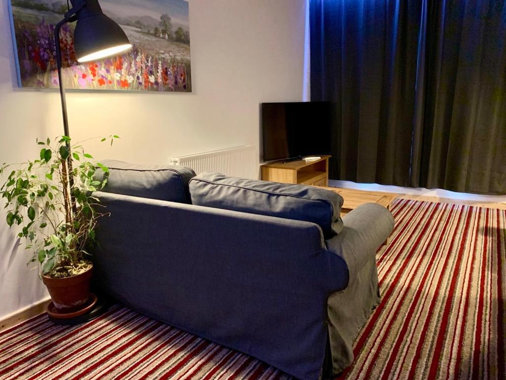 TV a/nebo společenská místnost v ubytování TheWaterfrontLodges