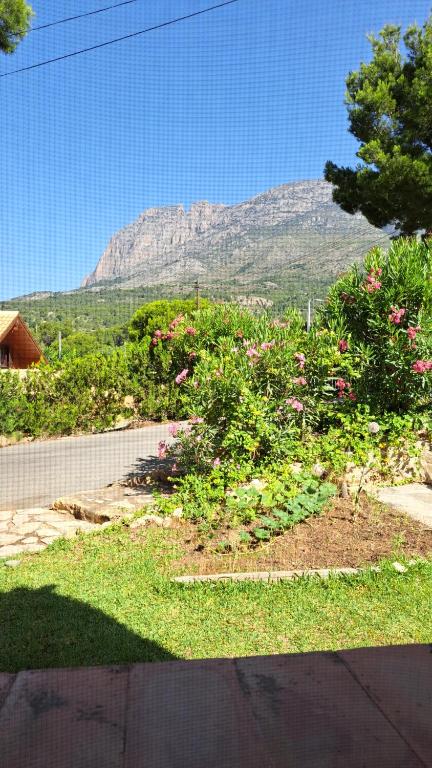 A general mountain view or a mountain view taken from the country house