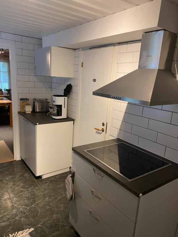 Kuchyň nebo kuchyňský kout v ubytování Karlskrona