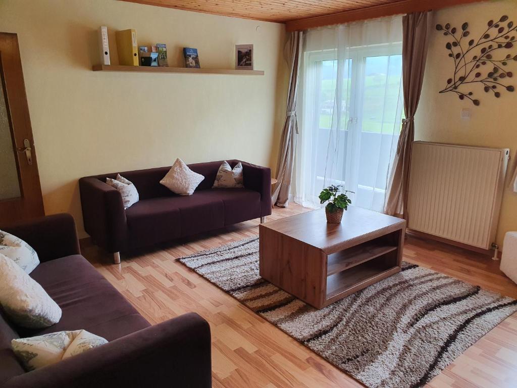 Posezení v ubytování Chalet Charlotte Apartments