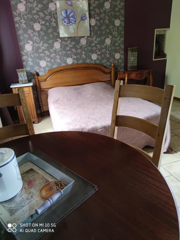 Posezení v ubytování Chambre de pouligny