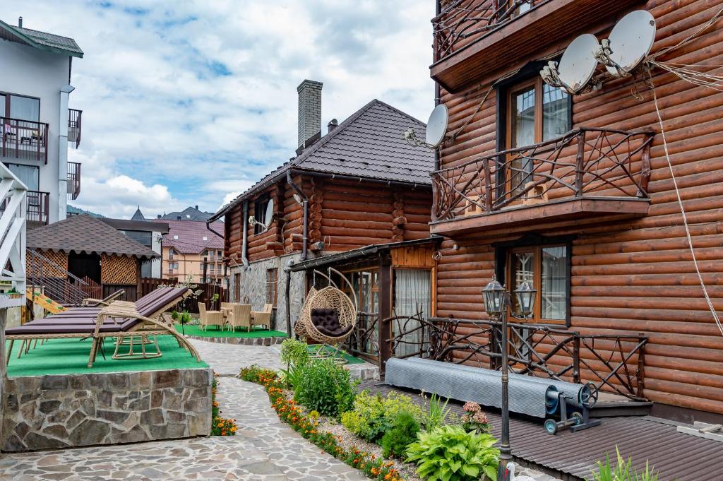 Budova, kde se hotel nachází