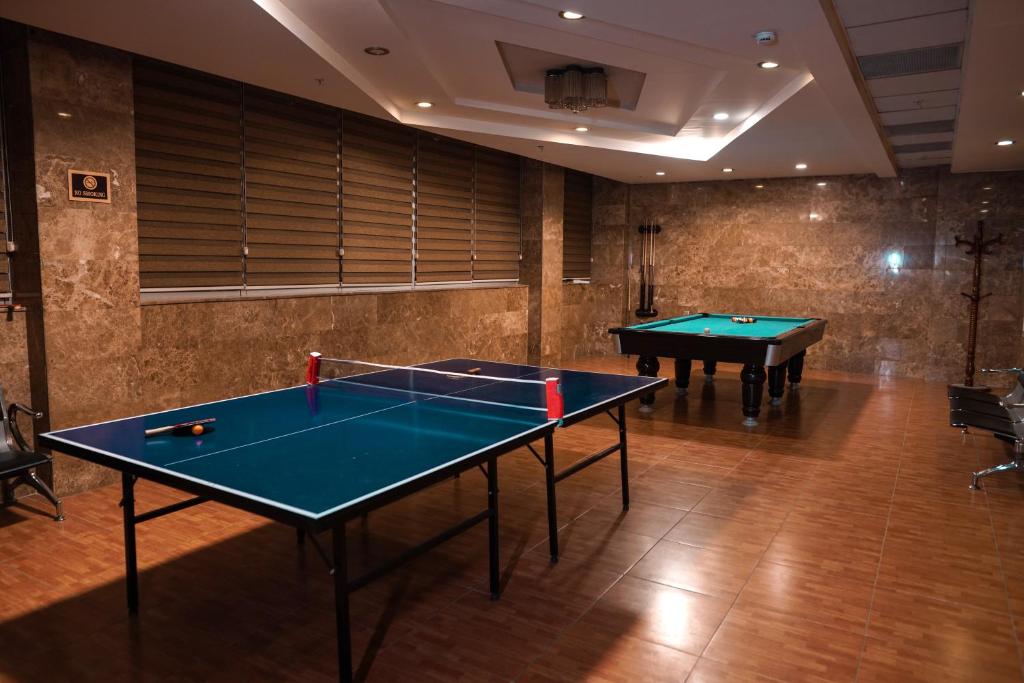 Herní místnost v ubytování Sipan Hotel