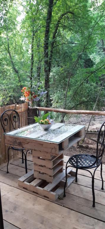 Vonkajšia záhrada v ubytovaní Agriturismo Parco dai Nonni