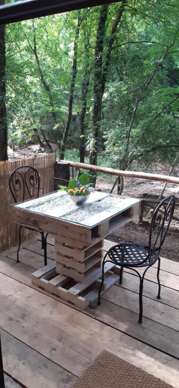 Vonkajšia záhrada v ubytovaní Agriturismo Parco dai Nonni