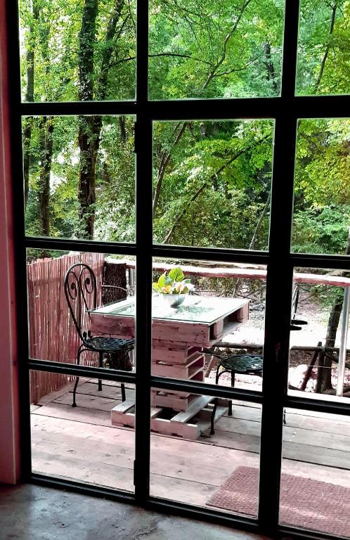 Balkón alebo terasa v ubytovaní Agriturismo Parco dai Nonni