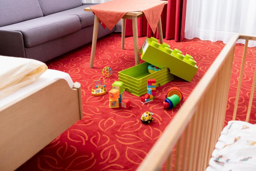 Dětský klub v ubytování Familienhotel Central
