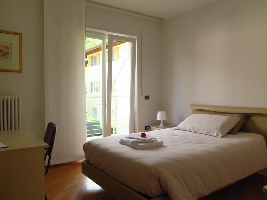 Un pat sau paturi într-o cameră la Bed and Breakfast La Cesura